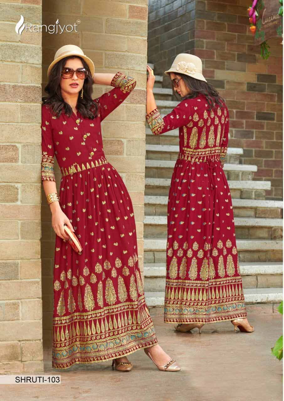 Rang Jyot Shruti Vol-1 Gorgeous Wholesale Gown Rang Jyot Shruti Vol-1 Gorgeous Wholesale Gown